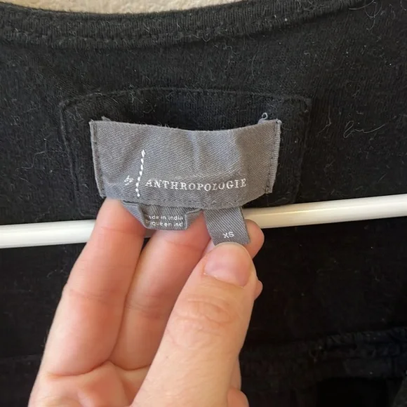 Black Tiered Anthropologie Tank - Picture 2 of 2